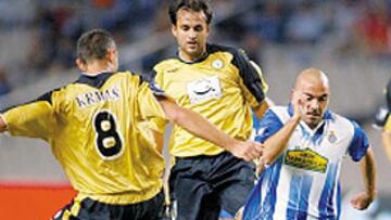 <b>EL LÍDER. </b>De la Peña comandó el juego de ataque del Espanyol.