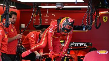 Carlos Sainz (Ferrari SF-24). Melbourne, Australia. F1 2024.