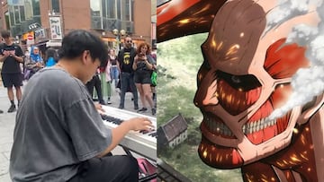 Piano Ataque de los Titanes