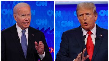 Who won the first presidential debate, Trump or Biden?