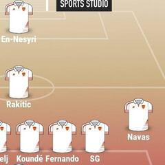 La guasa sevillana: poner a 8 defensas contra el fiero Bayern