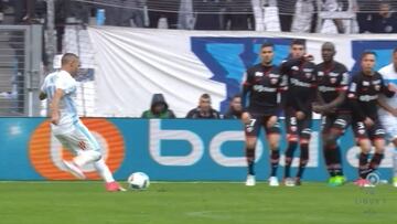 Por esto dicen que es el mejor lanzador de faltas: ojo a Payet