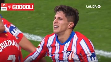 La primera vez de Giuliano levantando al Metropolitano: terminó entre lágrimas