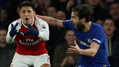 Arsenal 2-2 Chelsea: Alexis Sánchez estuvo cerca, pero no alcanzó