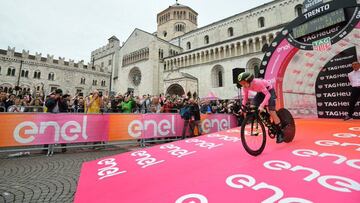 Resumen de la 16? etapa del Giro de Italia: Dennis vence en la contrarreloj y Yates sigue l¨ªder