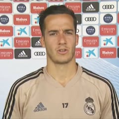 Lucas Vázquez: "Estar todos juntos es lo que nos hace disfrutar"