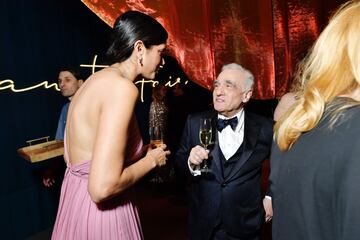 Radhika Jones y Martin Scorsese.