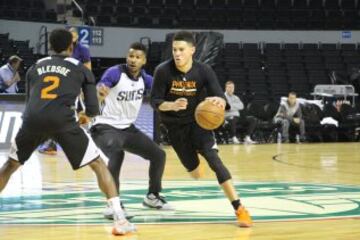 Suns y Mavericks ya entrenaron en la Arena Ciudad de México