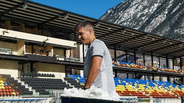 Andorra y Huesca sacan la pala contra la nieve... y el descenso