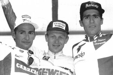 ?Qu¨¦ fue de... Berzin, el ruso que bati¨® a Indurain en el Giro?