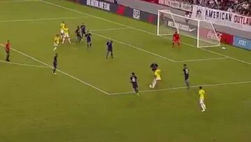 Con Colombia es otro jugador... y muy bueno: tremendo golazo de James a EE.UU