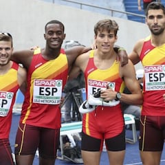 El relevo 4x400 masculino busca el billete a Tokio en Madrid