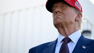 FILE PHOTO: U.S. President-elect Donald Trump attends a viewing of the launch of the sixth test flight of the SpaceX Starship rocket, in Brownsville, Texas, U.S., November 19, 2024 . Brandon Bell/Pool via REUTERS/File Photo