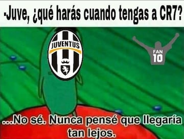 Los memes más divertidos tras el fichaje de Cristiano por la Juve