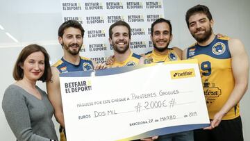 Premio para el club Panteres Groges.