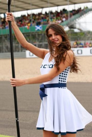 Las chicas más explosivas del Gran Premio de Silverstone