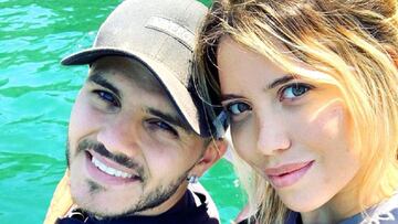 Reapareció Mauro Icardi tras una nueva separación: foto con Wanda y mensaje enigmático