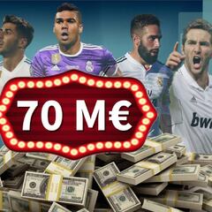 El XI de los 70 millones más rentables del Madrid en este siglo