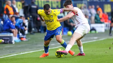 Suso Fernández junto a Hinojo en el Nuevo Mirandilla.