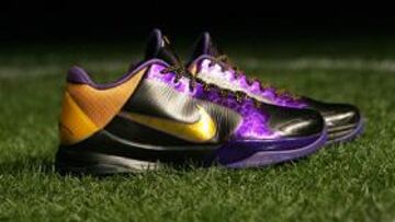 Kobe Bryant estrenará ante Cleveland sus nuevas zapatillas inspiradas en el fútbol