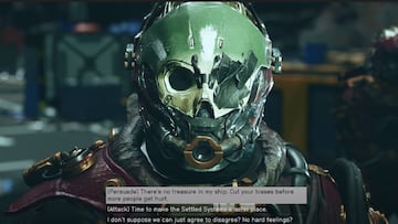 Starfield revela un nuevo sistema de persuasión basado en puntos