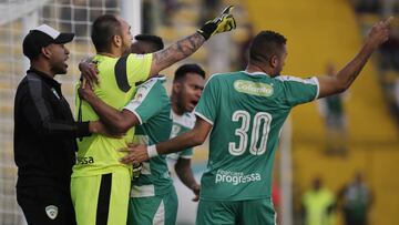 Equidad y Cali empataron en el estadio de Techo de Bogot&aacute; 