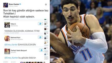 Amenazas de muerte a Kanter por su oposición a Erdogan