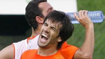 <b>Feliz<b> El jugador valencianista se ha mostrado feliz con la marcha de Soler del club</b></b>