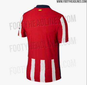 El portal especializado en ropa deportiva Footy Headlines ha filtrado nuevas imágenes de la que puede ser la nueva equipación del Atlético de Madrid para la temporada 2020/21. 