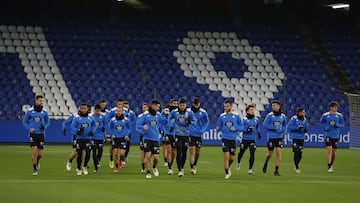 El Deportivo suspende su entrenamiento por un positivo por COVID en la plantilla.