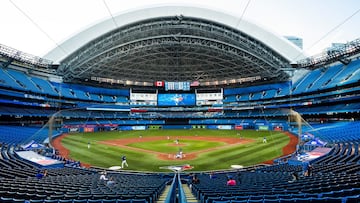 Desde el término de la campaña 2019 Toronto no ha podido jugar en Rogers Centre debido a la restricciones del gobierno canadiense contra la COVID.