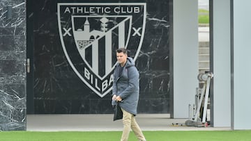 05/05/25 ENTRENAMIENTO ATHLETIC DE BILBAO MIKEL GONZALEZ