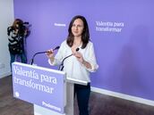 Ione Belarra apunta el “error” de Sumar