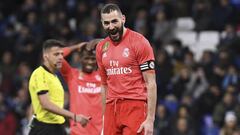 Benzema hizo un doblete en Cornell&agrave;-El Prat.