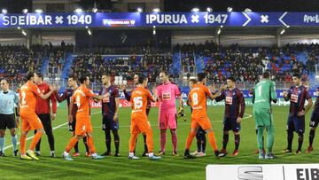 22/01/18  PARTIDO PRIMERA DIVISION
 EIBAR  -  MALAGA
 SALUDOS FORMACION CENTRO DEL CAMPO 