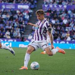 Garri, ilusionado por su debut como titular en su Pucela