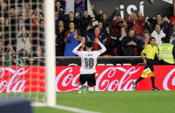 Carlos Soler y el recuerdo del primer gol en Mestalla