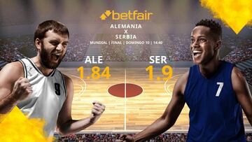 Alemania vs. Serbia: horario, TV, estadísticas, cuadro y pronósticos