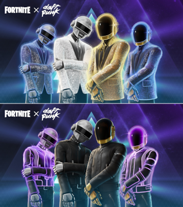 fortnite skins daft punk