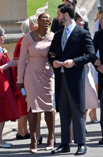 Serena Williams y Alexis Ohanian.