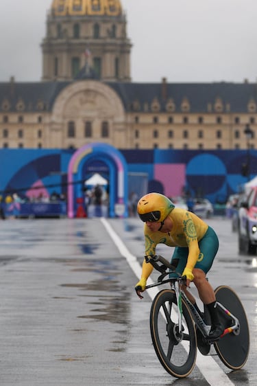 Oro para Evenepoel pese a la lluvia y el ¡°recorrido de mierda¡±