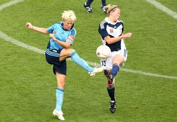 Megan Rapinoe during her time in Australia 