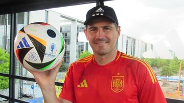 Iker Casillas, en Berlín.