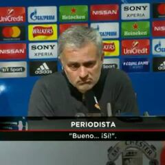 El enganchón entre Mourinho y un periodista español: su cara, un poema