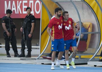 Diego Costa y Aspas.