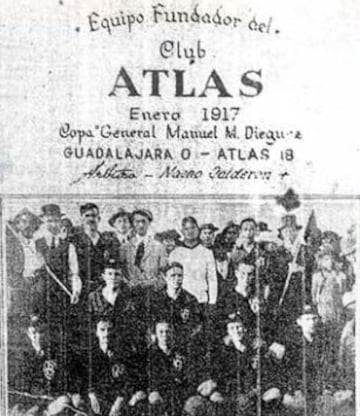 The image of the discord between Atlas and Chivas.
