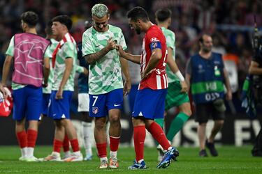 El Atlético, al límite