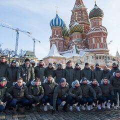 Leones en la batalla del frío