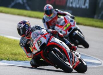 Stefan Bradl y Yonny Hernandez.