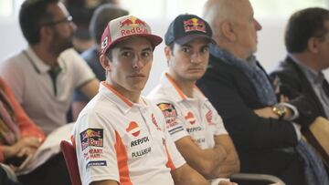 Marc M&aacute;rquez y Dani Pedrosa.